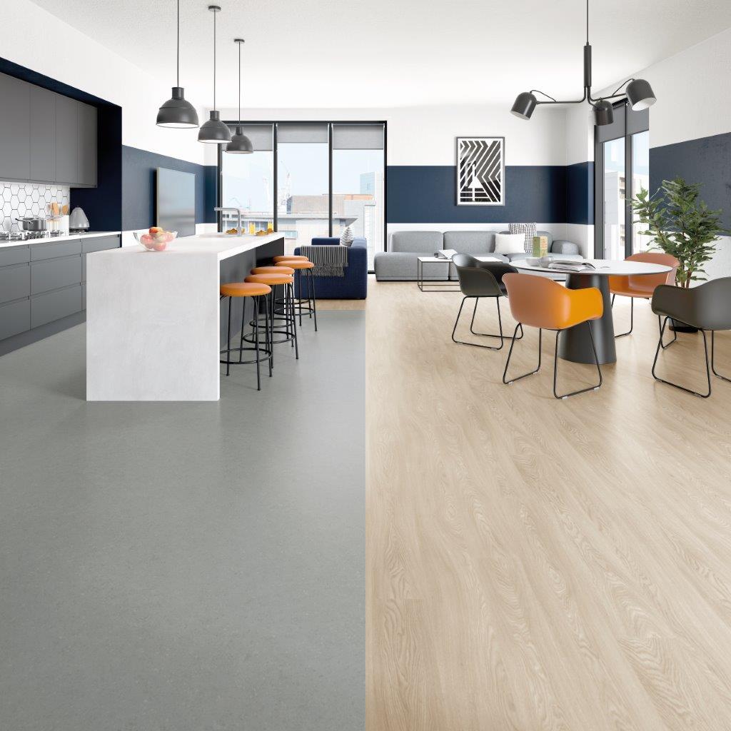 Polyflor launches New Polysafe Stone fx - safety flooring collection
